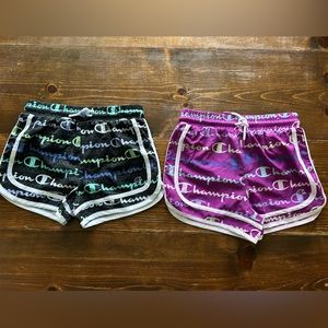 NWOT Champion Athletic Shorts for Girls Size 8 2-pack Never Worn
